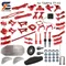 Tamiya TT02 Schwinge Chassis Schutz Stoßdämpfung Kühler Stoßstange Schwamm Metall Für 1/10 RC spielzeug Auto tamiya tt02 Upgrade Teile