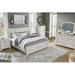 Canora Grey Shawntaye 5 Piece Bedroom Set in Brown/White | 57 H x 65 W x 95 D in | Wayfair 54B4F7BF129B487887CDE25D78BC52D6