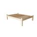 Homestead Unfinished Solid Pine Queen Bedframe