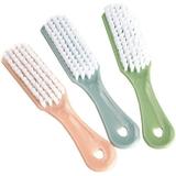 3pcs Handle Grip Nail Brush Fingernail Scrub Cleaning Brushes Clothes Shoes Scrubbing Brushes Home Laundry Cleaning Tool