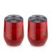 Cambridge Silversmiths Set of 2 -12oz Insulated Geode Wine Tumblers - 12 ounces