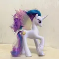 Echt mein kleines Pony Anime Figur Prinzessin Luna Celestia Derpy Action figuren Modell Sammlung