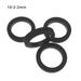 JUNTEX 1-4mm Thickness Idle Wheel Belt loop Idler Rubber Ring For Cassette Deck Recorder Tape Stereo Audio Player