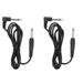 6 pcs Professional Audio Cables Wear-resistant Guitar Cables Sturdy 6.35mm Speaker Cables