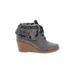 Cole Haan zerogrand Ankle Boots: Gray Shoes - Women's Size 5 1/2 - Round Toe