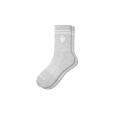 Women's Original Half Calf Socks - Light Grey - Small - Cotton Blend - Bombas