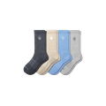 Men's Gripper Calf Sock 4-Pack - Blue Grey Mix - Large - Bombas