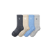 Men's Gripper Calf Sock 4-Pack - Blue Grey Mix - Large - Bombas
