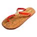 Michael Kors Shoes | Michael Kors Charm Jelly T-Strap Thong Sandal Slide Flip-Flop Orange 7/8/10 New | Color: Gold/Orange/Silver | Size: Various