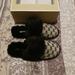 Michael Kors Shoes | Michael Kors Tula Scuff Slippers | Color: Black/Gray | Size: 9