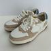 Madewell Shoes | Madewell Court Sneakers In Neutral Leather And Suede Women’s Size 6 | Color: Tan/White | Size: 6