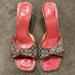 Coach Shoes | Coach Sandals Size 9 | Color: Red/Tan | Size: 9