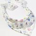 Anthropologie Accessories | Anthropologie Hair Scarf Floral Garden Head Wrap Eyelet Tie Embroidered Nwt | Color: Pink/White | Size: Os