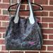 Nike Bags | Nike Gray/Black Tote Bag With Inside Zipper Compartment & Pink Lining | Color: Black/Gray | Size: Os