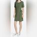 Madewell Dresses | Crosshatch Puff-Sleeve Faux-Wrap Mini Dress* | Color: Tan | Size: L