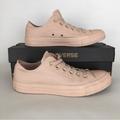 Converse Shoes | Convers Chuck Taylor All Star Sneakers Mono Glam Size 7.5 Beige Nude Blush Pink | Color: Cream/Pink | Size: 7.5