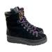 J. Crew Shoes | J.Crew Elsa Leather Suede Lace Up Black Combat Boots Woman Size 8 | Color: Black | Size: 8