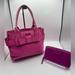 Kate Spade Bags | Kate Spade Leather Villabella Quinn Hot Pink Bag And Kate Spade Leather Wallet | Color: Pink | Size: Os