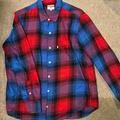 Levi's Other | Levi’s Boyfriend Fit Flannel | Color: Blue/Red | Size: Medium