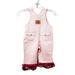 Levi's One Pieces | Levi's Jeans For Girl's Pink Denim Overalls Bib Rework Flare Baby Toddler 18m | Color: Pink | Size: 12-18mb