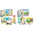 LEGO DUPLO Traumspielplatz Set, Konstruktionsspielzeug & 10992 DUPLO Spielspaß in der Kita, Lern-Spielzeug für Kleinkinder ab 2 Jahren, Set mit Bausteinen und 4 Figuren inkl. Vorschullehrerin