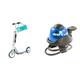 HUDORA 14751 BigWheel 205-Das Original & NC-17 Unisex Fahrradklingel Safety Bell Nc-17 -Safety Bell/Fahrradglocke/Fahrradhupe/Klingel Glocke Hupe Für Fahrrad, blau, Einheitsgröße