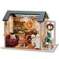 DIY Dollhouse Miniature Handmade Kit – Create Your Dream Doll House with This Perfect DIY Hours Of Fun and Creativity(Holiday Time)