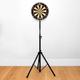 PINPOINT Platinum Tour Professional Dartboard - Bristle Dart Board | Darts Board for Bar Games and Pub Games | Optional Dartboard Stand & Dartboard Surround (Board + Stand)