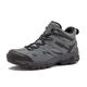 HI-TEC Ravus WP Mid Waterproof Hiking Boots for Men, Lightweight Breathable Outdoor Trekking Shoes, Dark Grey, 9 UK