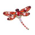 Jewelry Brooch Shawl Buckle Clasp Pin Brooch Fashion Dress Coat Accessories Cute Jewelry Crystal Vintage Dragonfly Brooches For Women Large Insect Brooch Pin