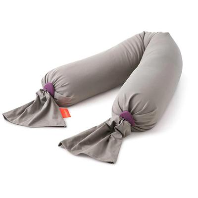 bbhugme Pregnancy Pillow - Stone / Plum