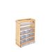 Rev-A-Shelf Wood Pull Out Vanity Organizer w/ Soft Close Wood/Plastic in Brown | 25.56" H x 8.62" W x 19" D | Wayfair 448-VC25SC-8