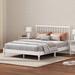 Alcott Hill® Chayil Platform Bed Wood in Brown/White | 44.9 H x 78.7 W x 83.9 D in | Wayfair 95F94FAB520B4FE6B4D9BB5EBF7B69A7