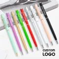 Stylos à bille en métal avec LOGO personnalisé à la mode pour l'école le bureau l'hôtel pour la