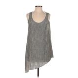 Eileen Fisher Sleeveless Blouse: Gray Tops - Women's Size X-Small