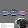 31 5mm Kuppel/flaches Saphirglas mit rot-blauer Ar-Beschichtung Uhren glas passend für seiko skx007