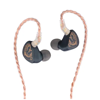 Blon x hbb z300 10mm Silikon membran im Ohr monitor abnehmbares hochreines 4-adriges Kupferkabel für Musiker audiophil Image