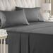 CGK Linens Brushed Microfiber Wrinkle Resistant 4 Piece Sheet Set