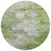 Addison Rugs Chantille ACN698 Olive 8 x 8 Indoor Outdoor Round Area Rug Easy Clean Machine Washable Non Shedding Bedroom Entry Living Room Dining Room Kitchen Patio Rug