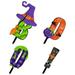 4Pcs Halloween Yard Decoration Cartoon Halloween Garden Stake Acrylic Halloween Decor Halloween Prop