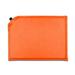 BESHOM Outdoor Travel Camping Picnic Inflating Cushion For Seat Cushion Self Inflating orange
