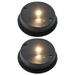 2 Pcs DIY Battery Container Portable Solar Lantern Accessory Light Accessories Plastic