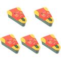 5pcs Multi-function Pizza Box Portable Pizza Box Bakery Pizza Box for Lunch Portable Pizza Holder