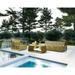 Whiteline Modern Outdoor Living Ocean Coffee Table Green