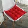 RBCKVXZ Soft Chair Cushion with Ties Home Decor Chair Pads 15 x15 Red on Clearance