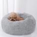 Weloille Dog Bed Pet Bed Pets Cat Dog Round Winter Warm Sleeping Bag Bed Cushion Mat Long Fluffy Plush Soft Pet Bed Warming Dog Beds