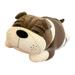 Hellery Dog Pillow Puppy Plush Toy Comfortable Dog Plush Doll Shar Pei Dog Stuffed Animal for Couch Party Favor Chair Office Gifts Gray