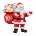 Dazzduo Holiday Pendant Xmas Xtahdge Present Ornament Toy Festival Figurine Decor Claus Santa - Holiday Decoration TROKAF for Anself Christmas Tree Doll Decorations Fesjoy Funien