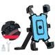 Apmemiss Clearance Bike Motorcycle Phone Mount Super Stable Bike Motorcycle Phone Holder with Security Lock Bicycle Phone Mount Adjustable 360Â° Rotatable Phone Holder for Motorcycle Bike Bicycle