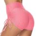 Ketyyh-chn99 Yoga Shorts for Women Booty Shorts Shorts for Women Running Shorts with Pockets Spandex Workout Tennis Skorts Pink M